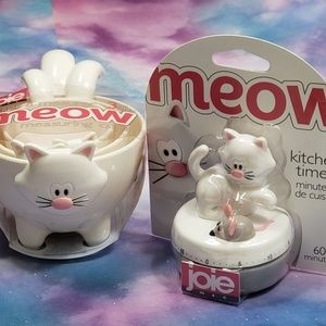 Joie Meow Timer and Meow Measuring Cups